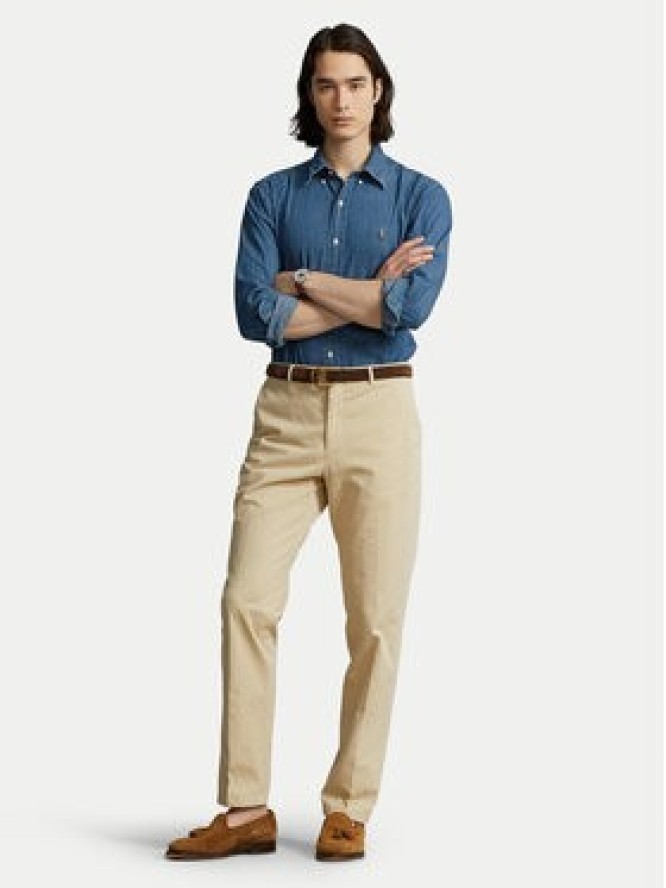 Polo Ralph Lauren Koszula jeansowa 710792043001 Niebieski Custom Fit
