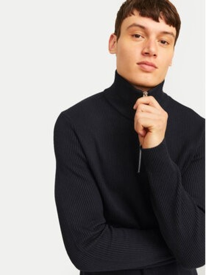 Jack & Jones Sweter Perfect 12257773 Czarny Regular Fit