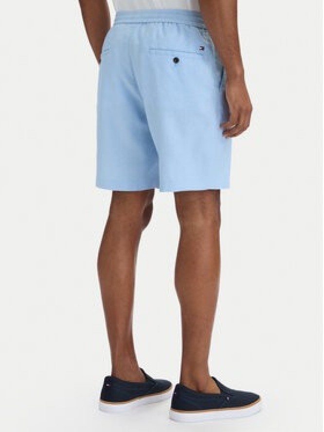 Tommy Hilfiger Szorty materiałowe Dover MW0MW44355 Niebieski Regular Fit