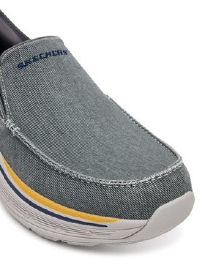 Skechers Półbuty Remaxed-Fenick 204839/CHAR Szary