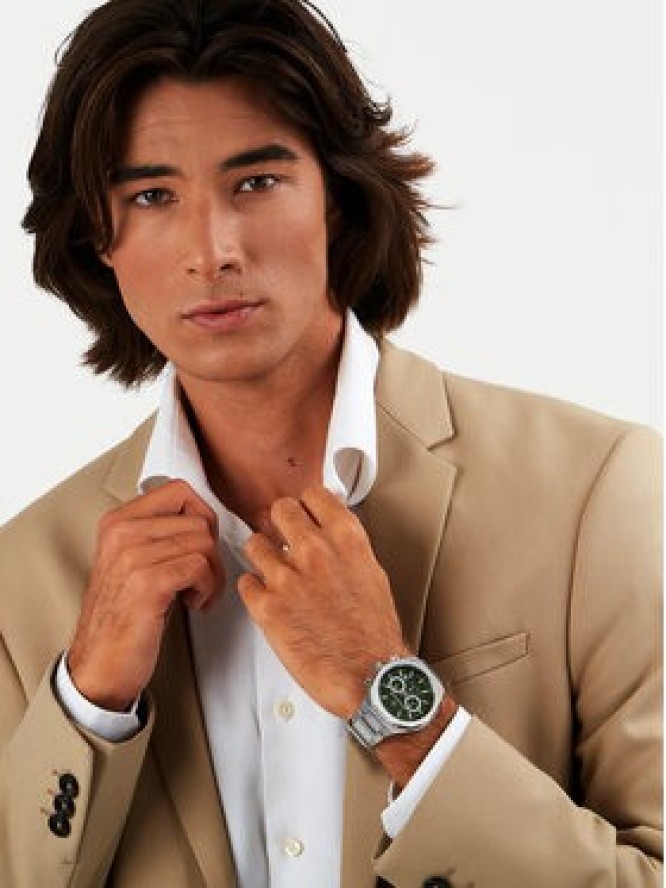 Maserati Zegarek Stile R8873642011 Srebrny