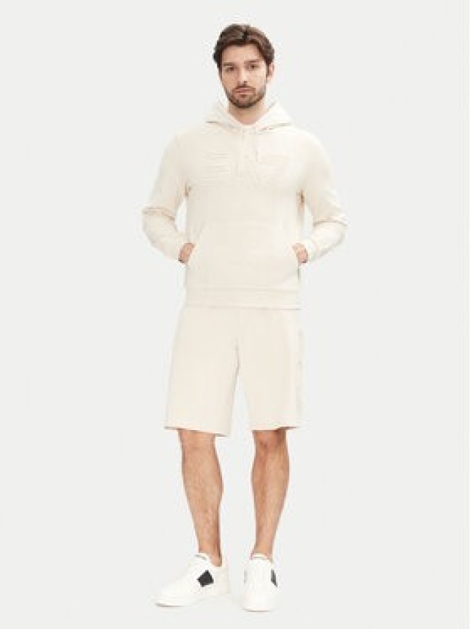 EA7 Emporio Armani Bluza 7M000152 AF10432 U1079 Écru Regular Fit