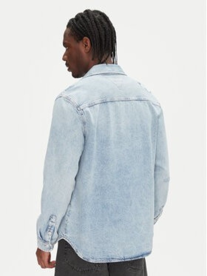 Tommy Jeans Koszula jeansowa DM0DM21362 Niebieski Regular Fit
