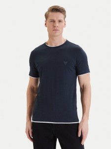 Guess T-Shirt F6GI06 K6XN4 Niebieski Slim Fit
