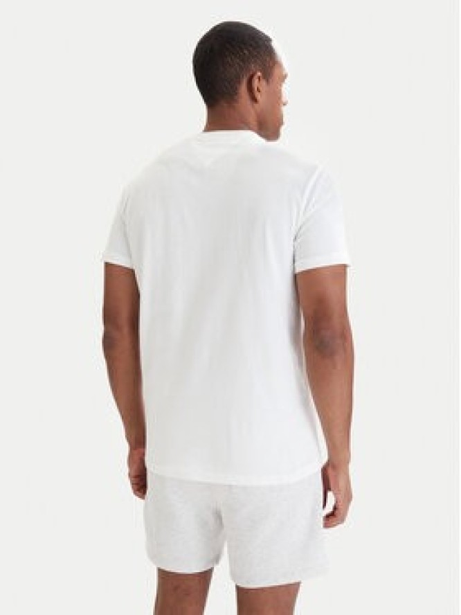 Tommy Jeans T-Shirt DM0DM22539 Biały Regular Fit