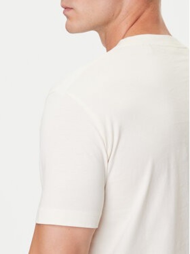 Gant T-Shirt 2003342 Écru Regular Fit