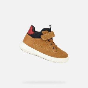 Buty GEOX B HYROO BOY Brązowy