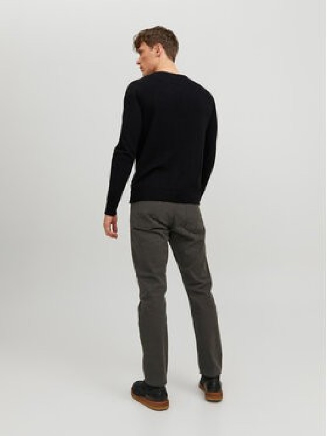 Jack & Jones Sweter Emil 12208364 Czarny Regular Fit