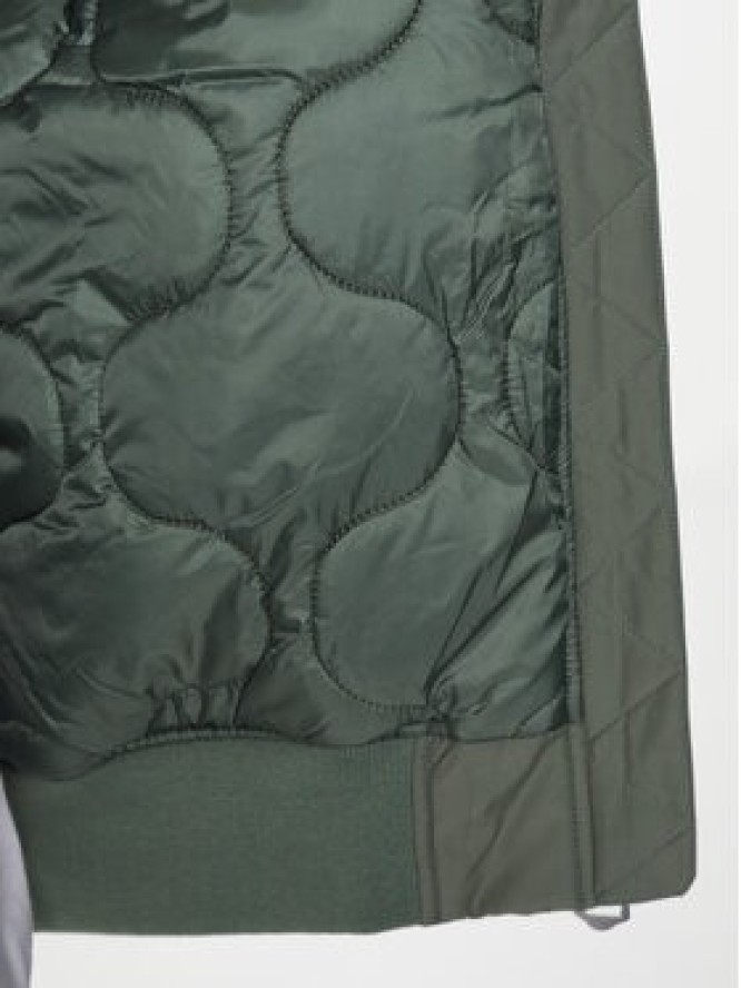 Outhorn Kurtka bomber TJACM032 Zielony Relaxed Fit