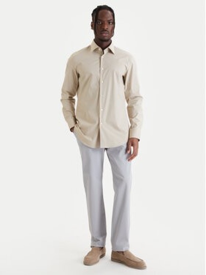 BOSS Koszula H-Hank-Kent-C1-214 50469345 Beżowy Slim Fit