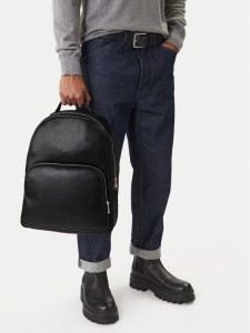Calvin Klein Plecak Webbing Strap Round Backpack LV04D3282G Czarny