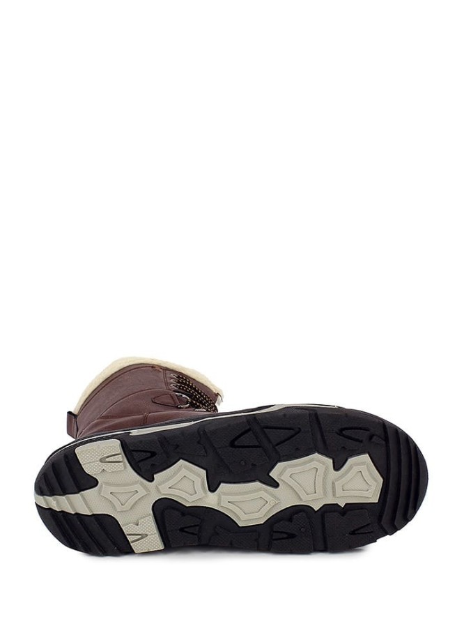 Kimberfeel Kozaki zimowe "Ryan" w kolorze brązowym rozmiar: 41/42