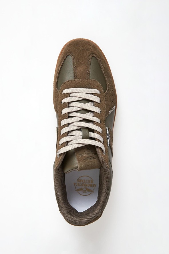 Sneakersy męskie skórzane AERONAUTICA MILITARE