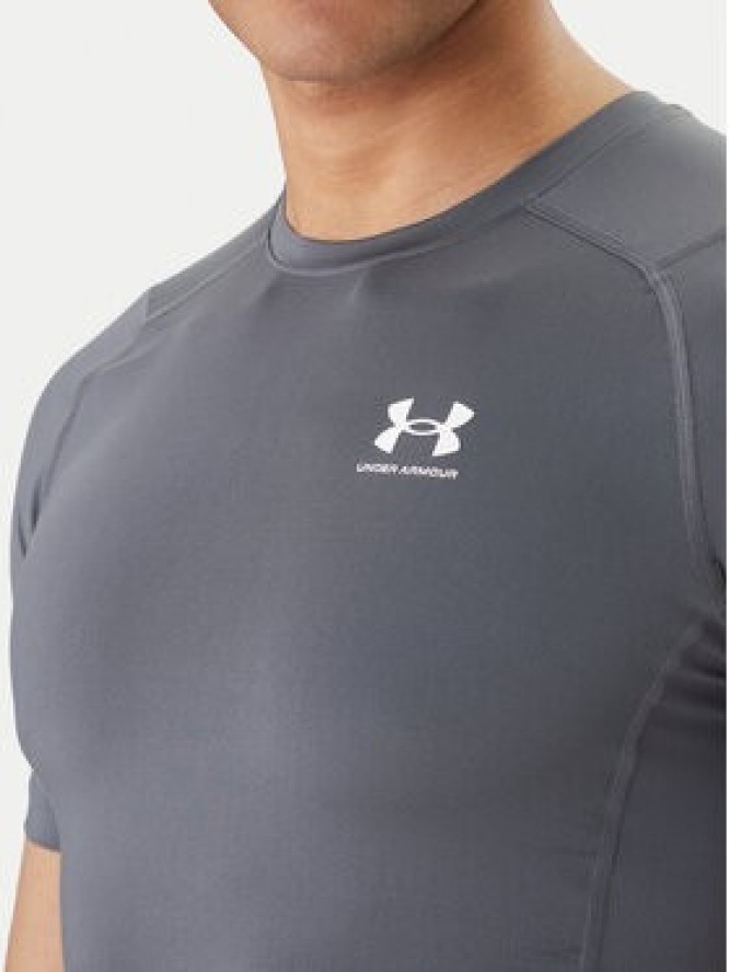 Under Armour Koszulka techniczna Ua HeatGear® Armour 1361518 Szary Slim Fit