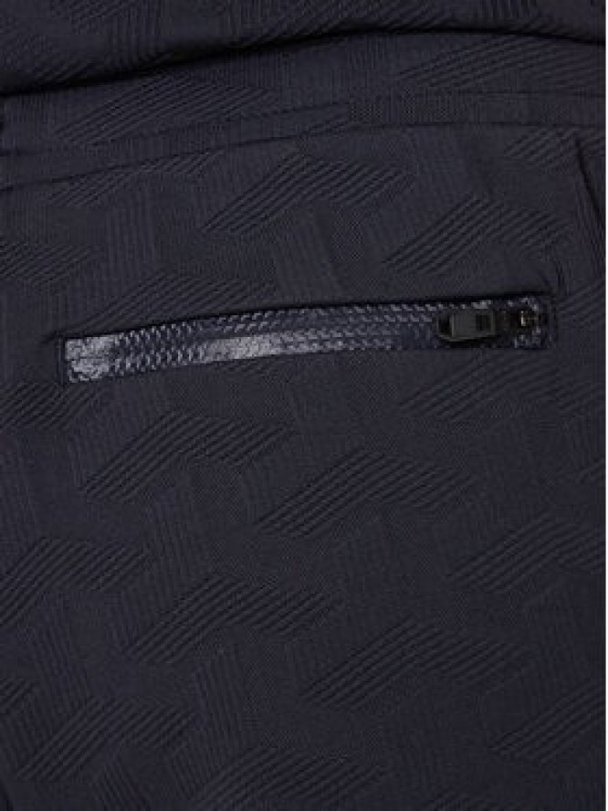 BOSS Spodnie dresowe Mirror Long 50549713 Granatowy Regular Fit