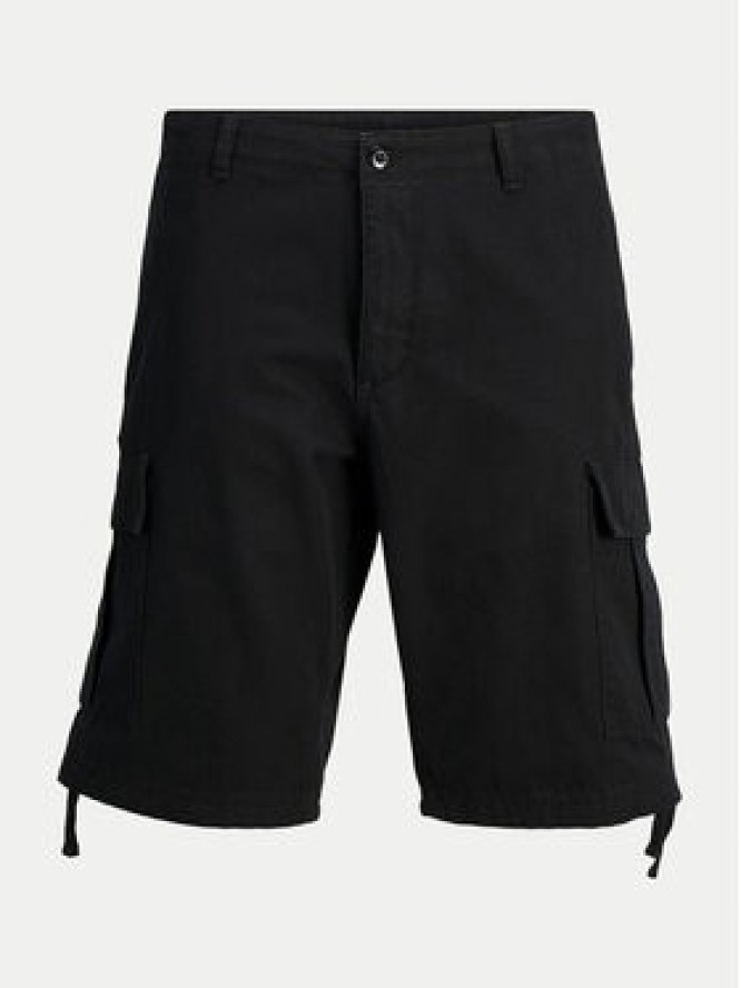 Jack & Jones Szorty materiałowe Barkley 12248685 Czarny Regular Fit
