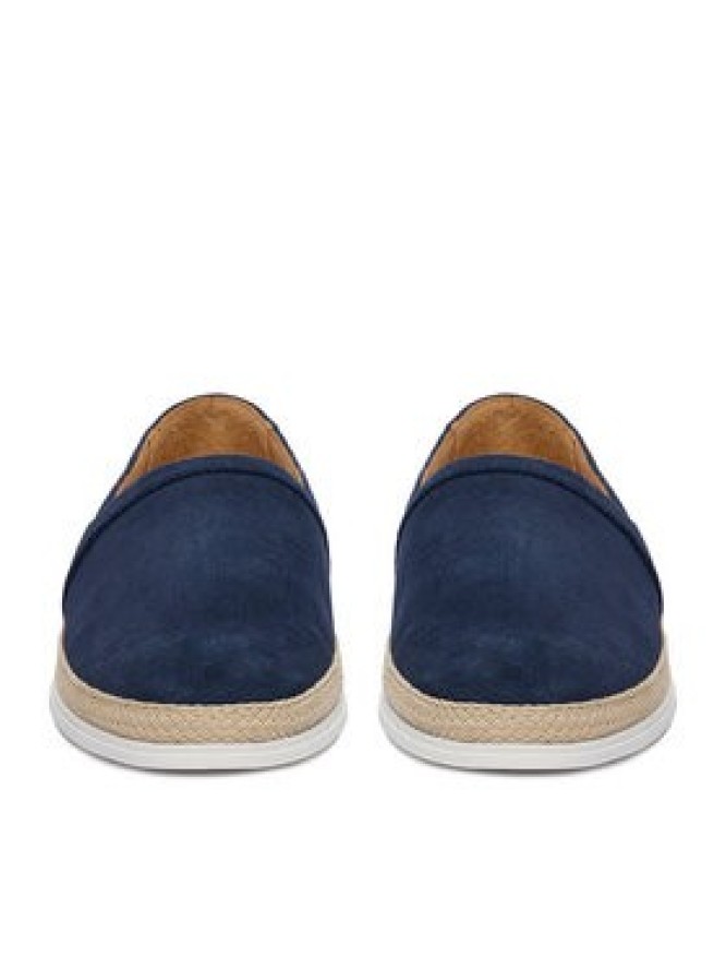 GINO ROSSI Espadryle EO-TOMO-01 126AM Granatowy