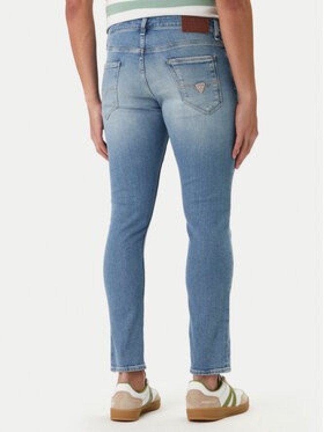 Guess Jeansy M2YAN1 D4Q43 Niebieski Skinny Fit