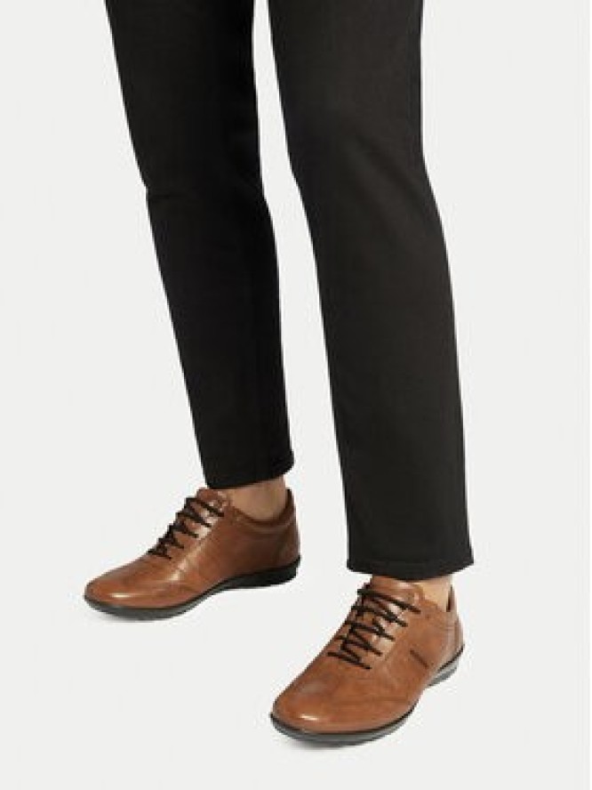 Geox Półbuty Uomo Symbol U74A5B 000LM C6003 Brązowy