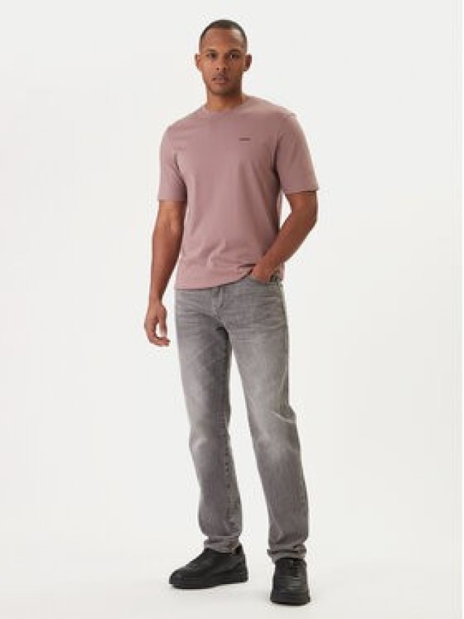 HUGO T-Shirt Dero222 50466158 Beżowy Regular Fit