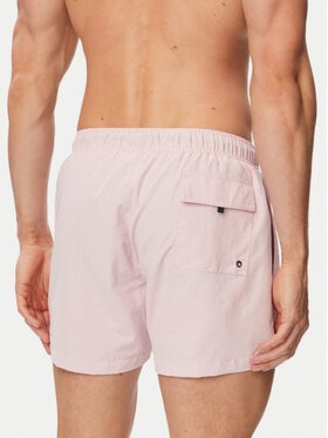 Beverly Hills Polo Club Szorty kąpielowe P-SS26M-UNION Różowy jasny Regular Fit