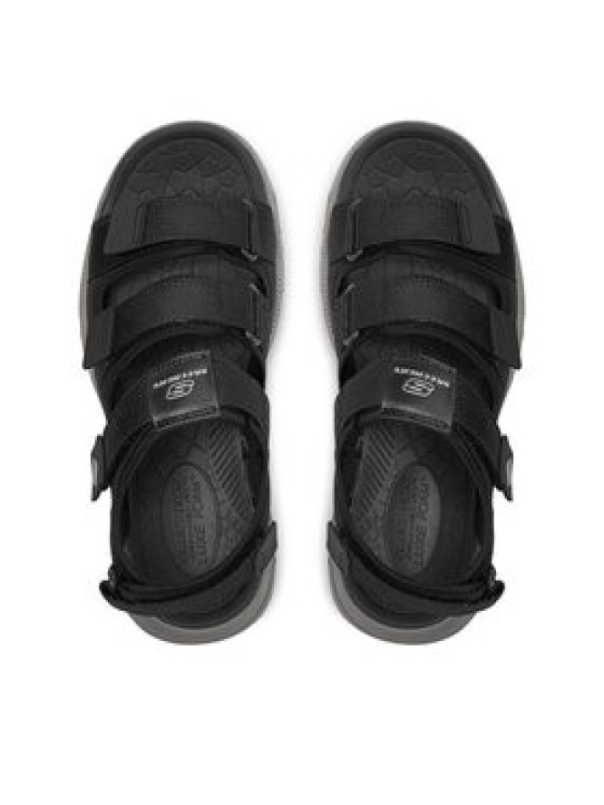 Skechers Sandały Atlan-Bodie 210444/BLK Czarny