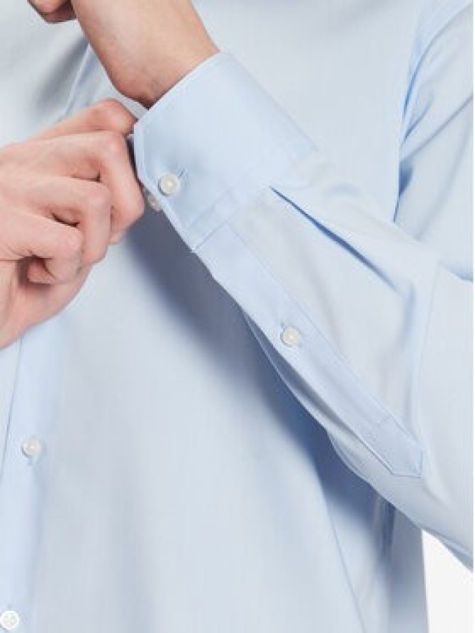 Boss Koszula 50473265 Błękitny Regular Fit