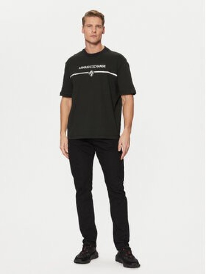 Armani Exchange T-Shirt XM000274 AF12308 UB001 Czarny Regular Fit