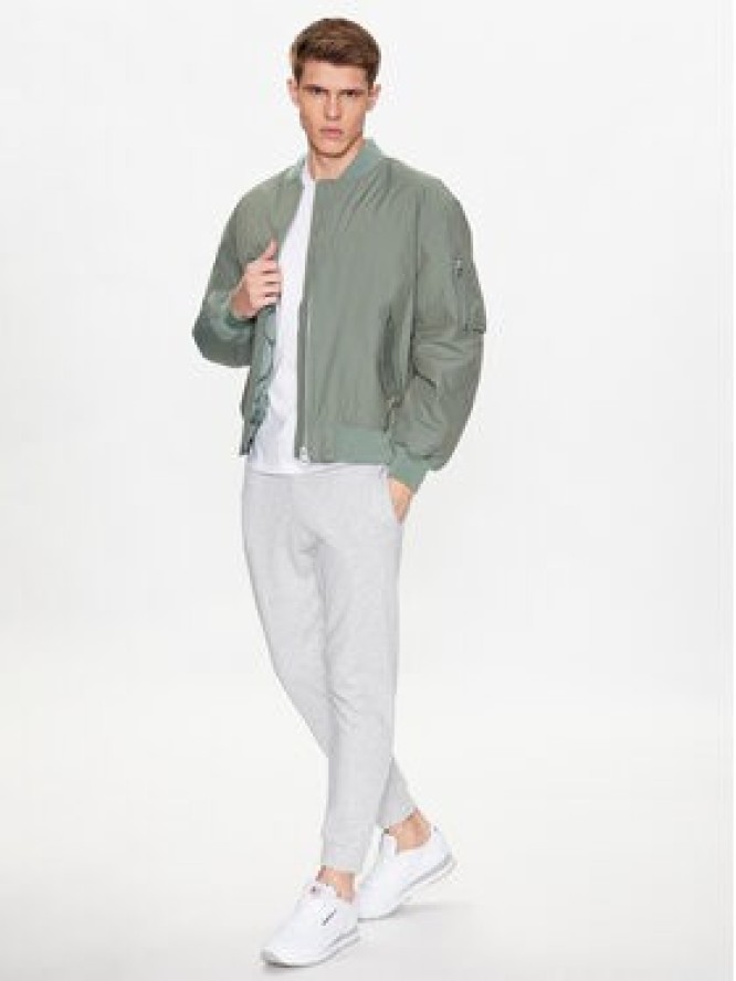 Outhorn Kurtka bomber TJACM032 Zielony Relaxed Fit