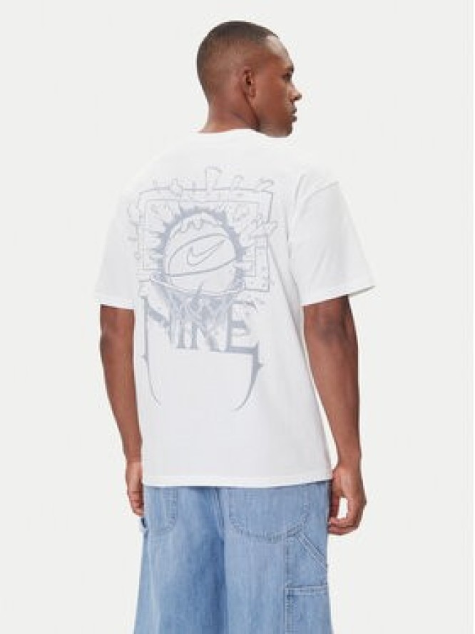 Nike T-Shirt HJ3431 121 Biały Loose Fit