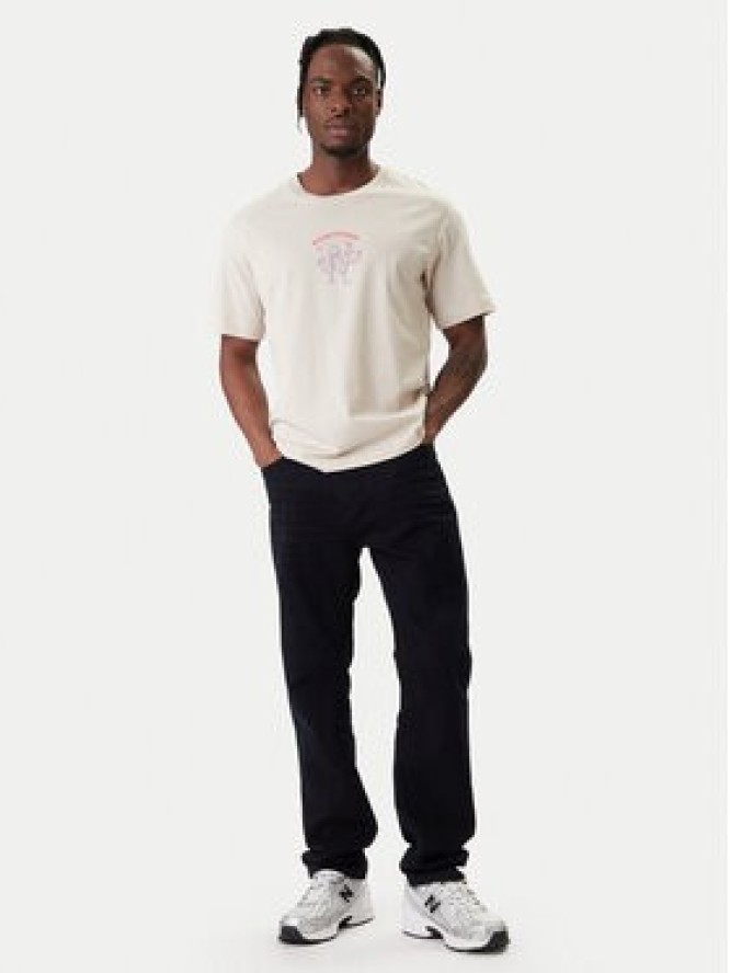 Jack & Jones T-Shirt Spongebob 12286631 Beżowy Relaxed Fit