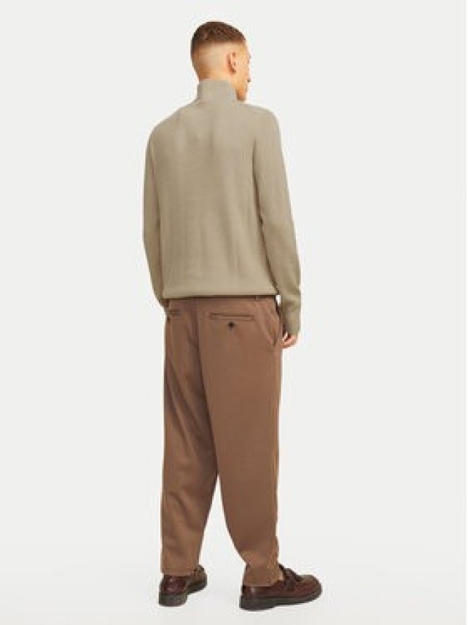 Jack & Jones Sweter Perfect 12257773 Beżowy Regular Fit