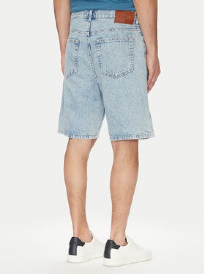 Calvin Klein Jeans Szorty jeansowe 90's LV04RB930G Niebieski Regular Fit