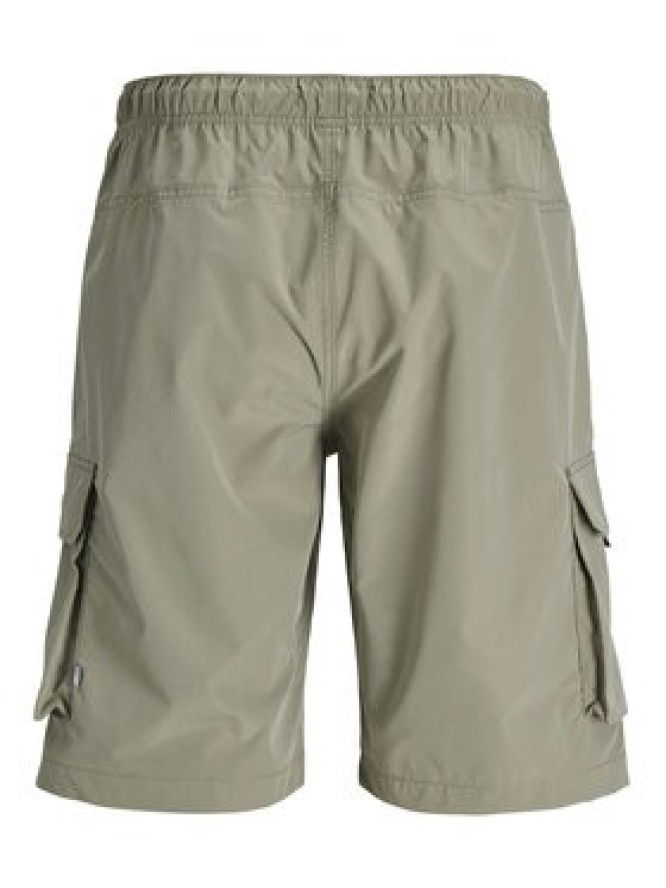 Jack & Jones Szorty materiałowe Cole Ivan 12288611 Zielony Regular Fit