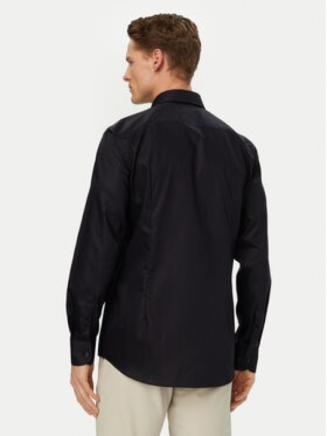 BOSS Koszula H-Hank 50560704 Granatowy Slim Fit