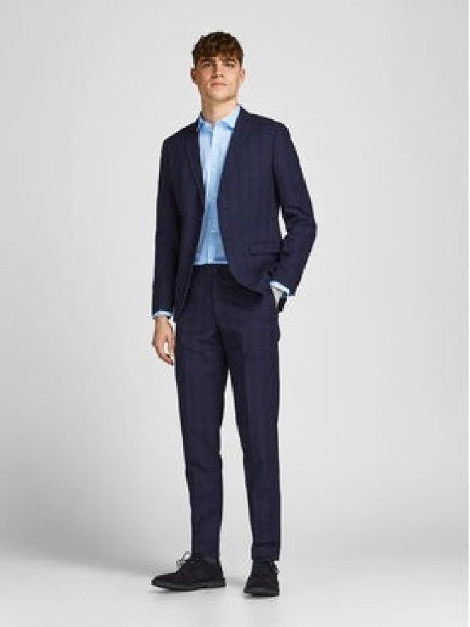Jack & Jones Koszula Parma 12097662 Niebieski Super Slim Fit