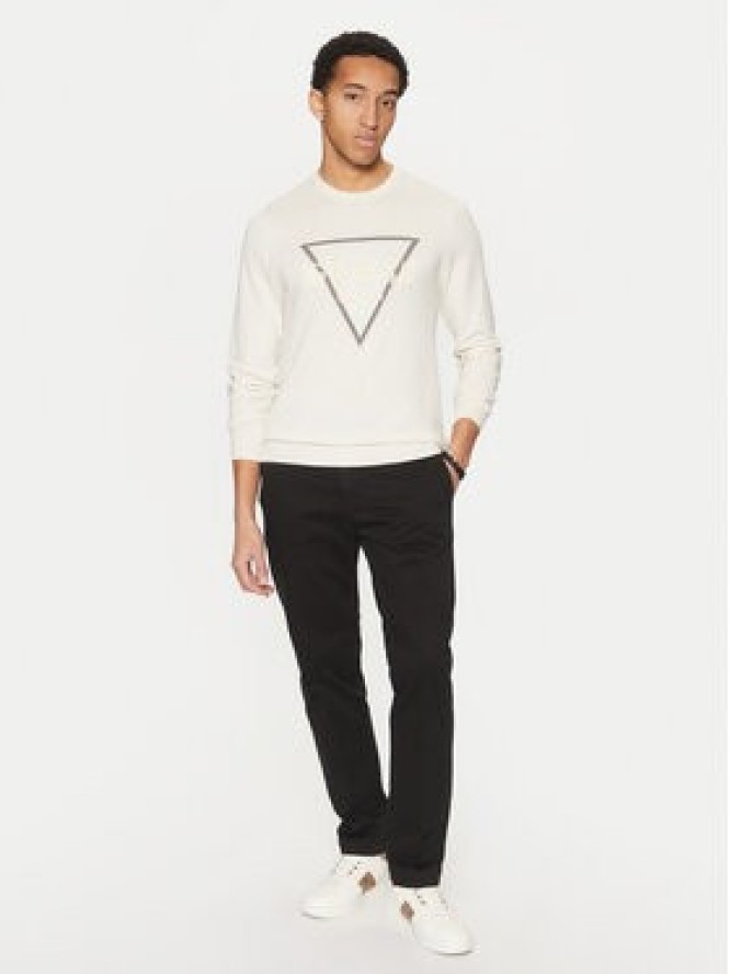 Guess Sweter M5RR02 Z3KI1 Écru Regular Fit