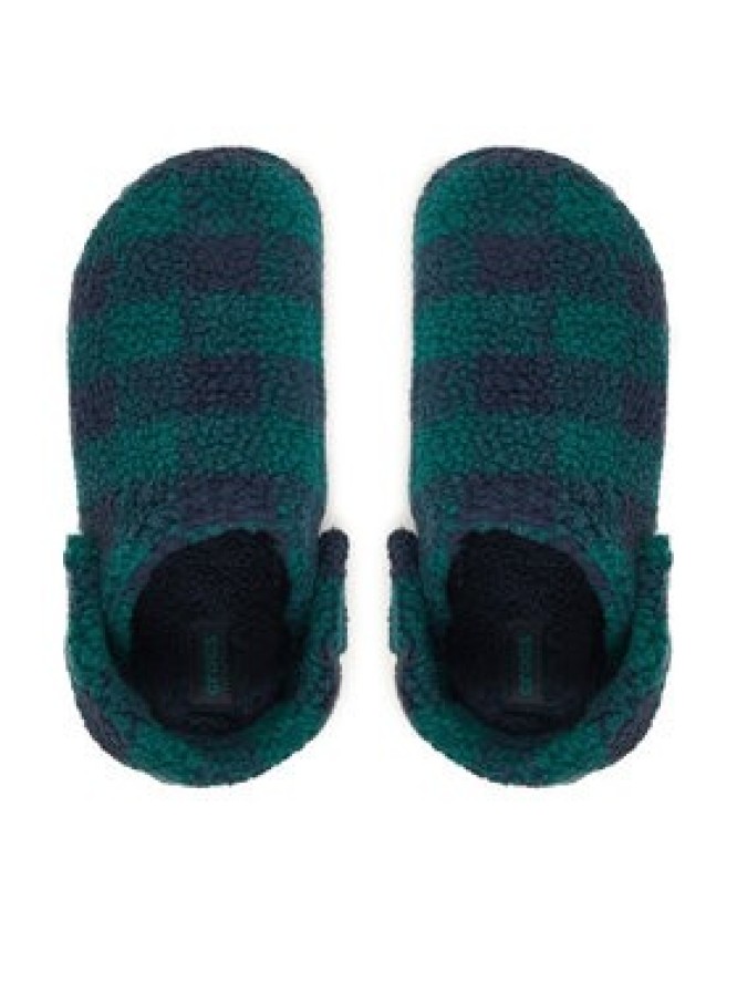 Crocs Kapcie Classic Buffalo Check Cozzzy 210755 Zielony