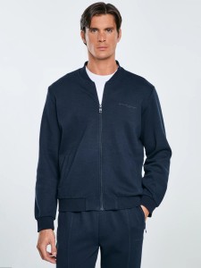 Bluza męska bomber granatowa Wladorb 403