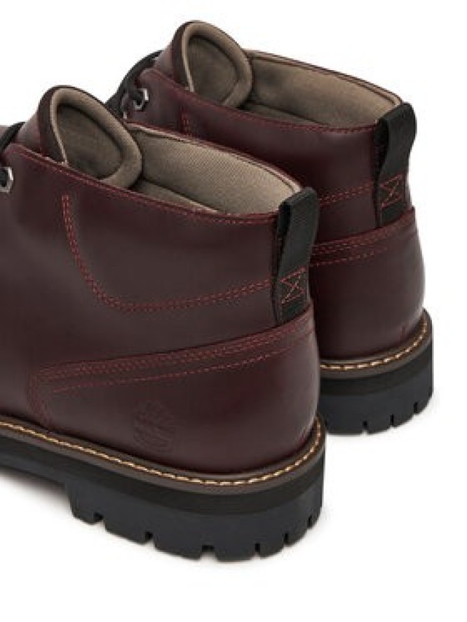 Timberland Trzewiki Britton Road Waterproof Chukka TB0A69TWEIW1 Bordowy