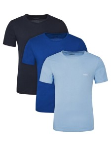 BOSS Komplet t-shirtów TShirtRN 3P Classic 50532468 Niebieski Regular Fit
