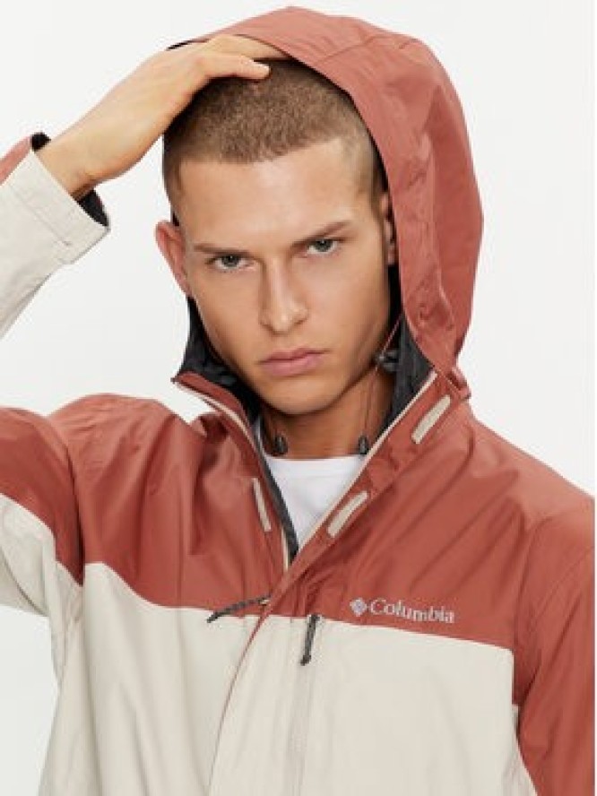 Columbia Kurtka przeciwdeszczowa Pouring Adventure™ II 1760061 Beżowy Regular Fit