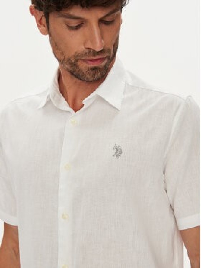 U.S. Polo Assn. Koszula MUP3254 Biały Regular Fit