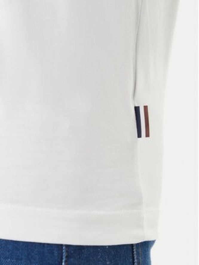 Bugatti T-Shirt 8350-95040 Biały Slim Fit