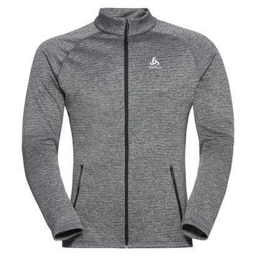Bluza polarowa męska Odlo Mid TENCIA zapinana na zamek