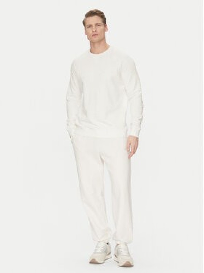 Guess Bluza Z4YQ16 KAIJ1 Écru Regular Fit