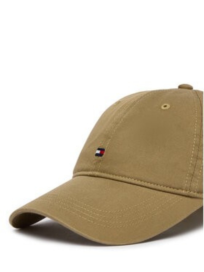 Tommy Hilfiger Czapka z daszkiem Th Flag Soft 6 Panel Cap AM0AM14099 Khaki