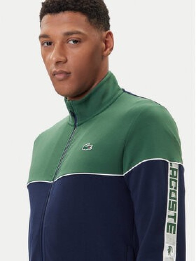 Lacoste Bluza SH4751 Granatowy Regular Fit