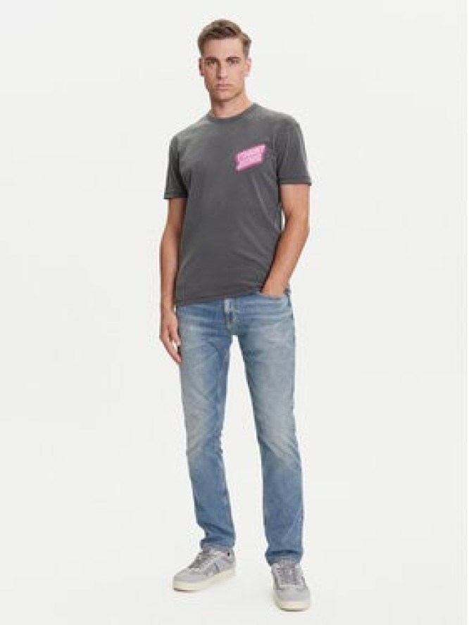 Tommy Jeans T-Shirt Novelty DM0DM21829 Szary Regular Fit