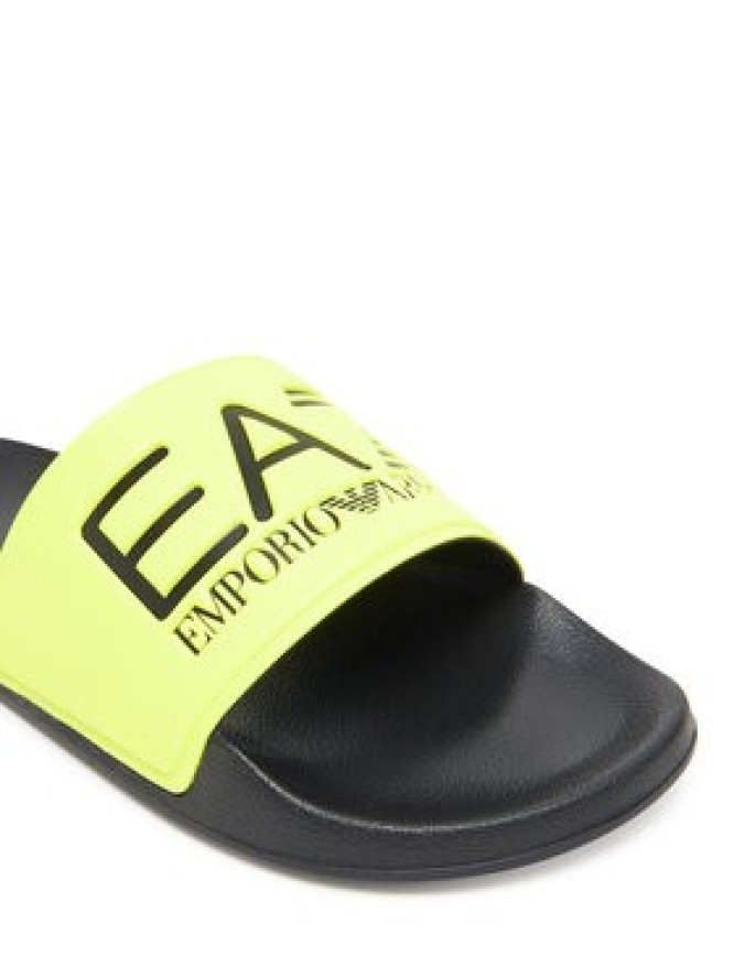 EA7 Emporio Armani Klapki 7X000108 AF15118 M2007 Żółty